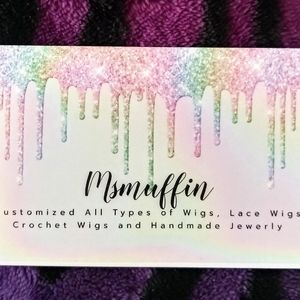 Beaded Bracelets and Handmade All types of Wigs!